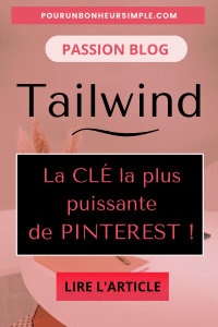 Tailwind vous aide à réussir sur Pinterest