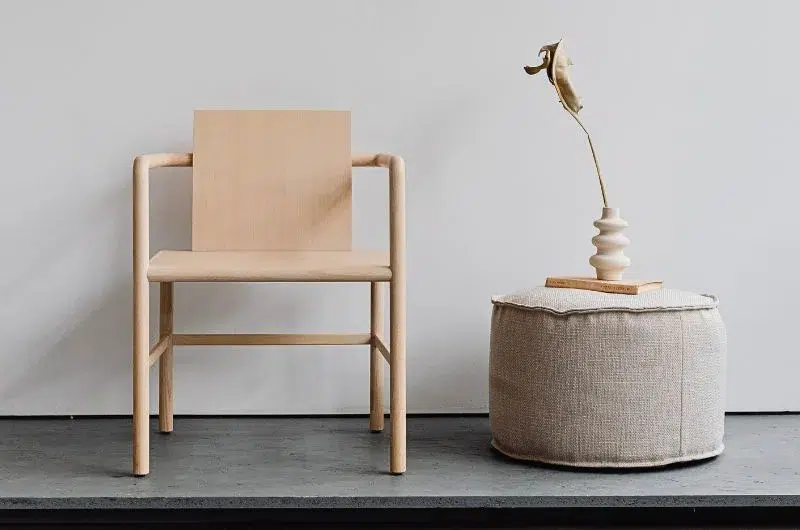 Décor simple et minimaliste.