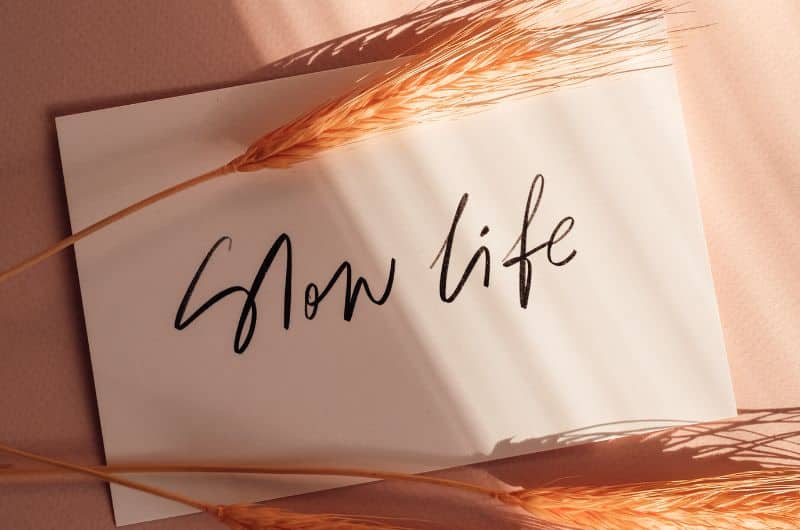 Découvrez de bonnes habitudes pour un mode de vie slow life. Un article issu du blog Pour un bonheur simple.