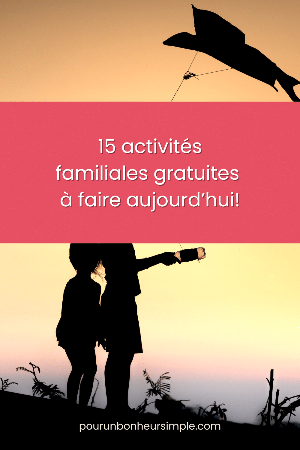 Il n'est pas toujours nécessaire de dépenser de l'argent pour s'amuser et passer des moments significatifs en famille. Je propose ici 15 chouettes idées d'activités gratuites à faire en famille pour avoir du plaisir ensemble, en toute simplicité. Un article du blog Pour un bonheur simple.