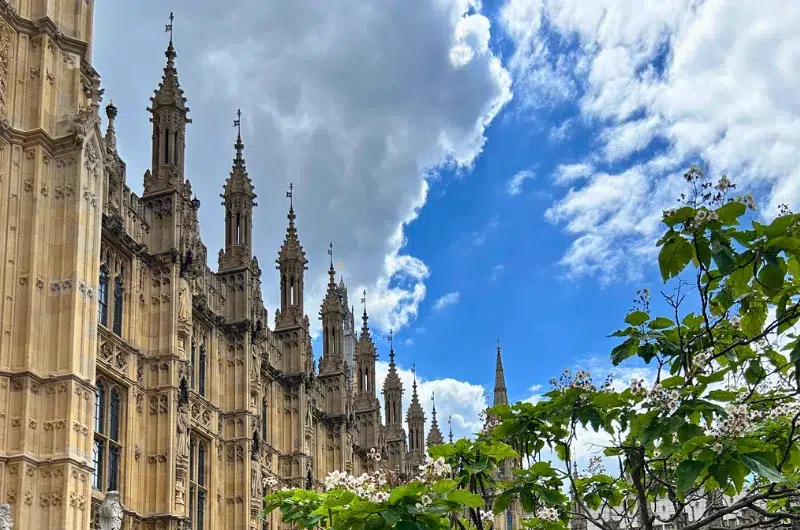 le Palais de Westiminster est un magnifique monument de Londres, au Royaume-Uni. 